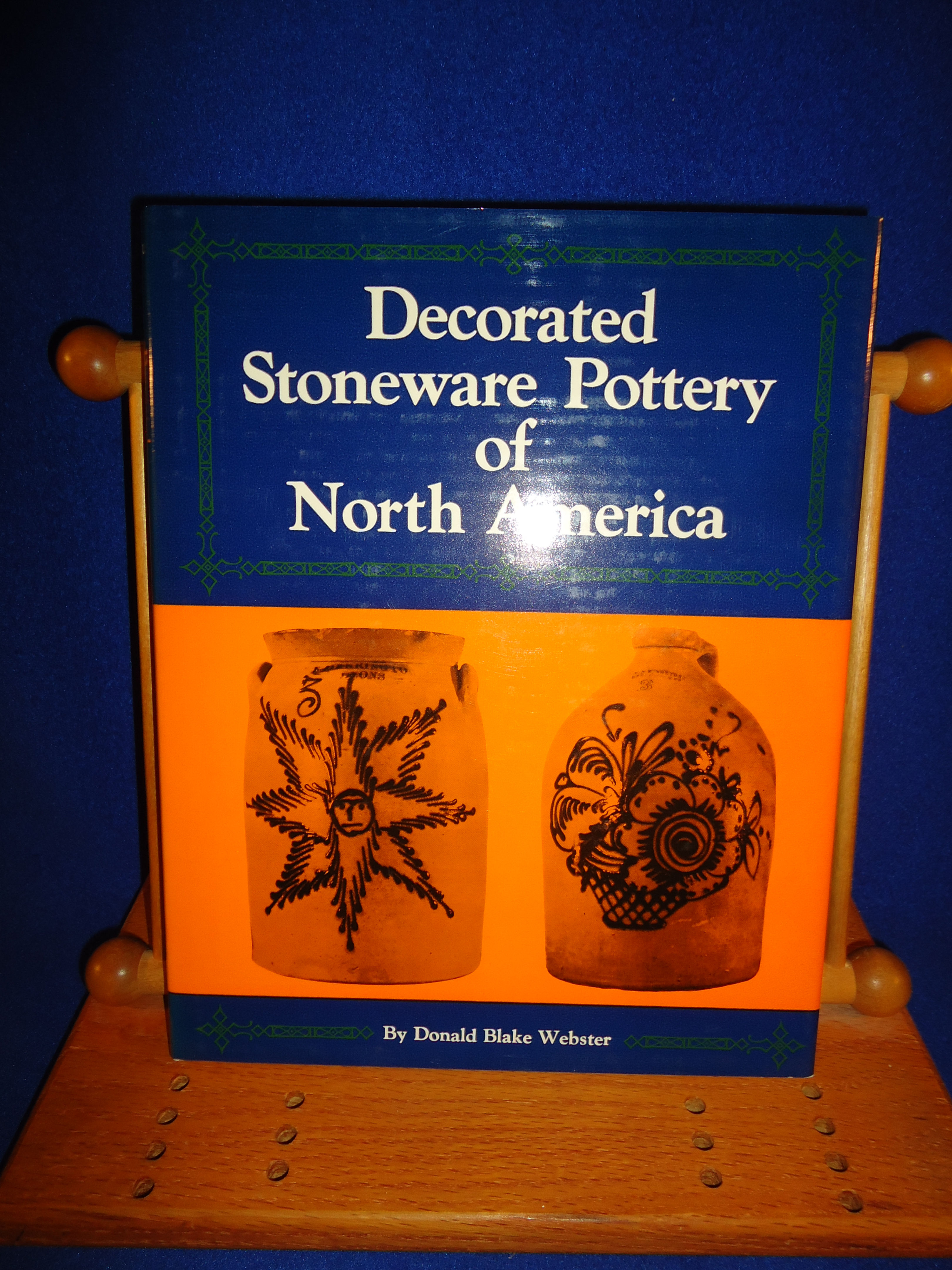 Donald Webster, Decorated Stoneware Pottery, Reference Book #11413