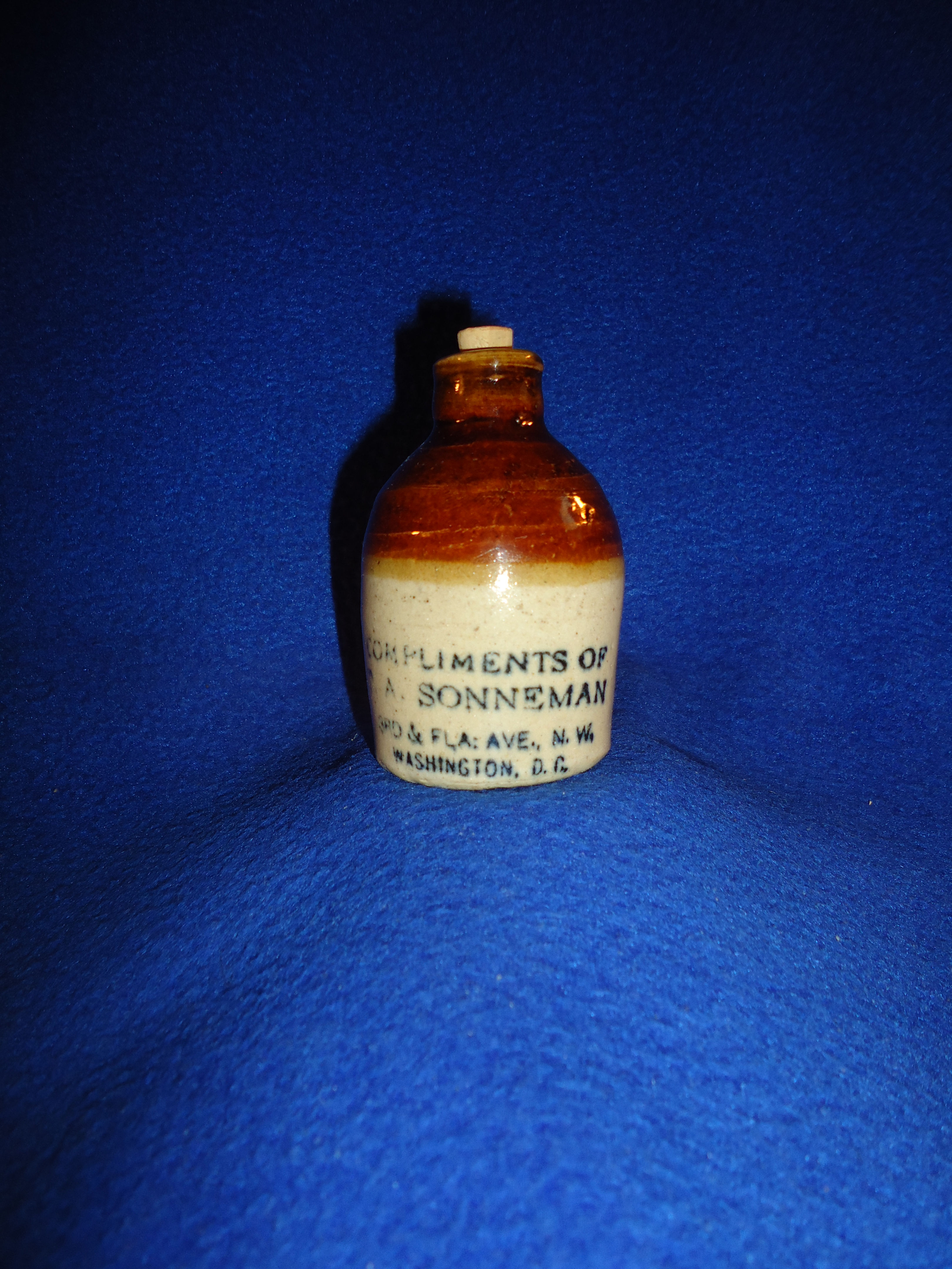 Sonneman, Washington, D. C. Stoneware Mini Jug #9399