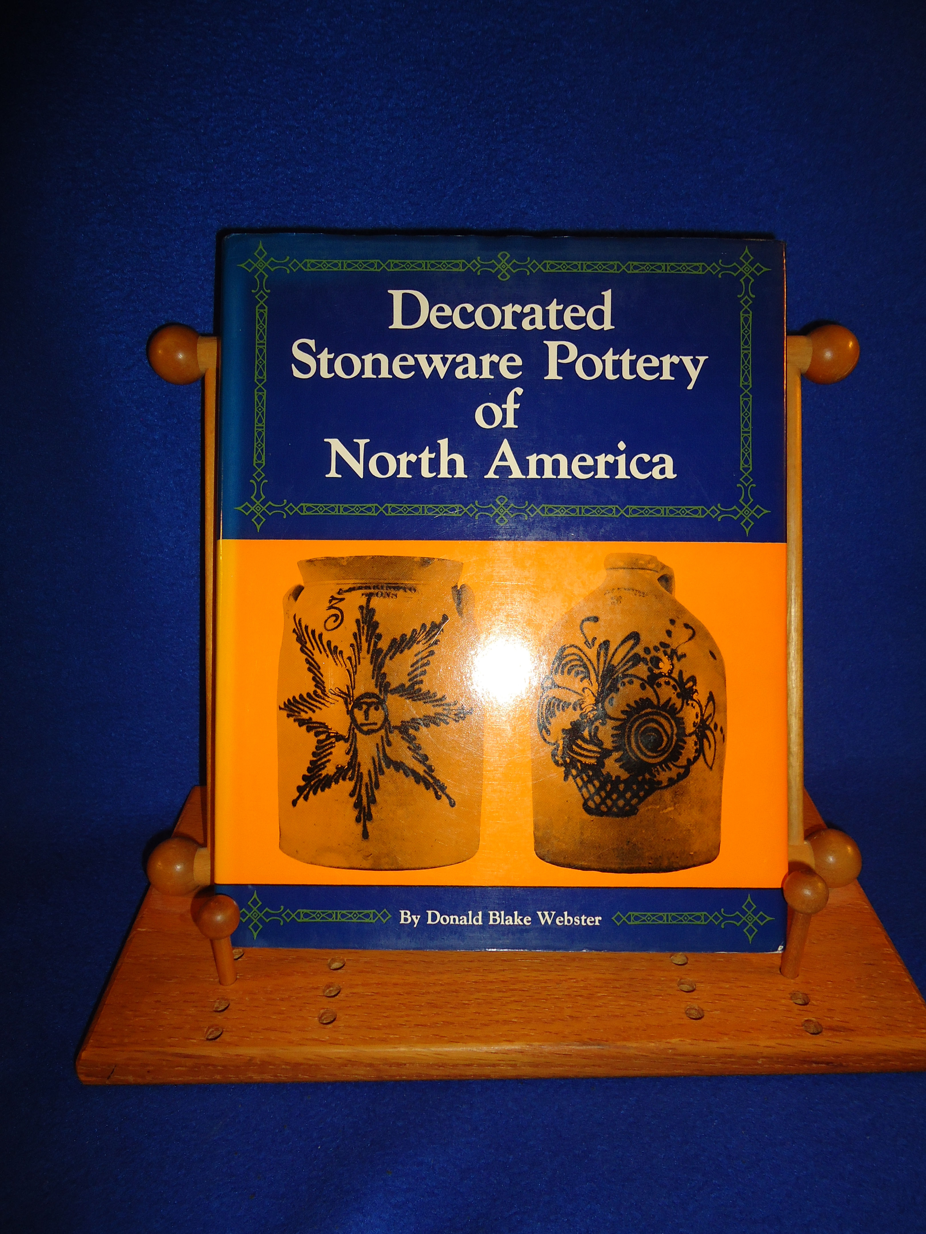 Donald Webster, Decorated Stoneware Pottery of North America #8640