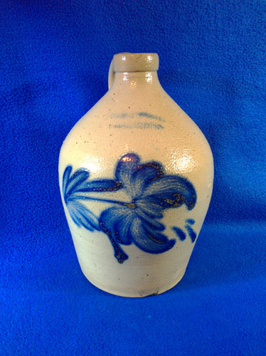 Cowden & Wilcox, Harrisburg, Pennsylvania Stoneware Jug w