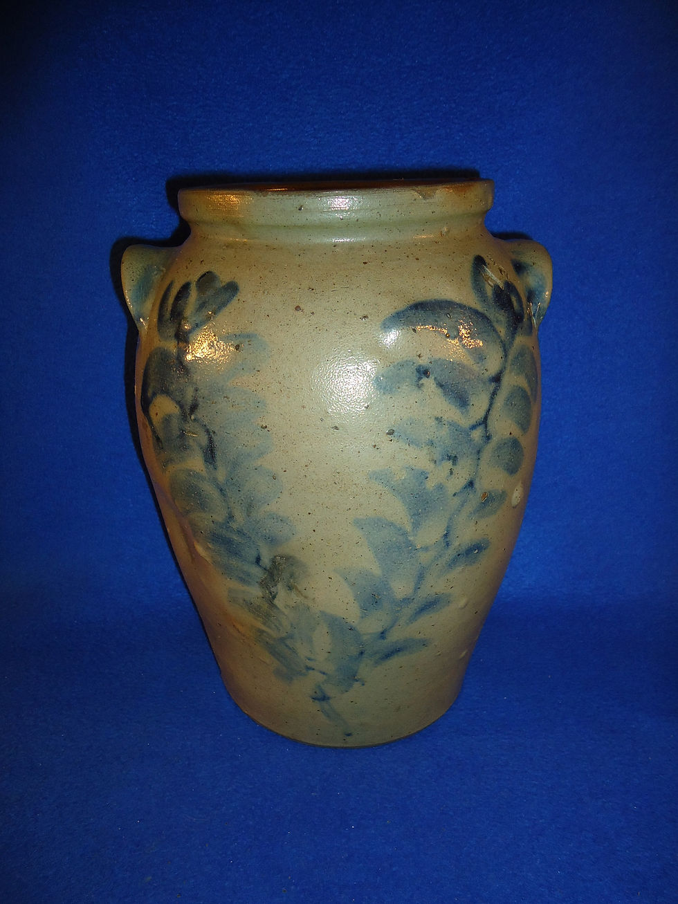 Circa 1820 Stoneware Jar, att. David Parr, Sr. #10150