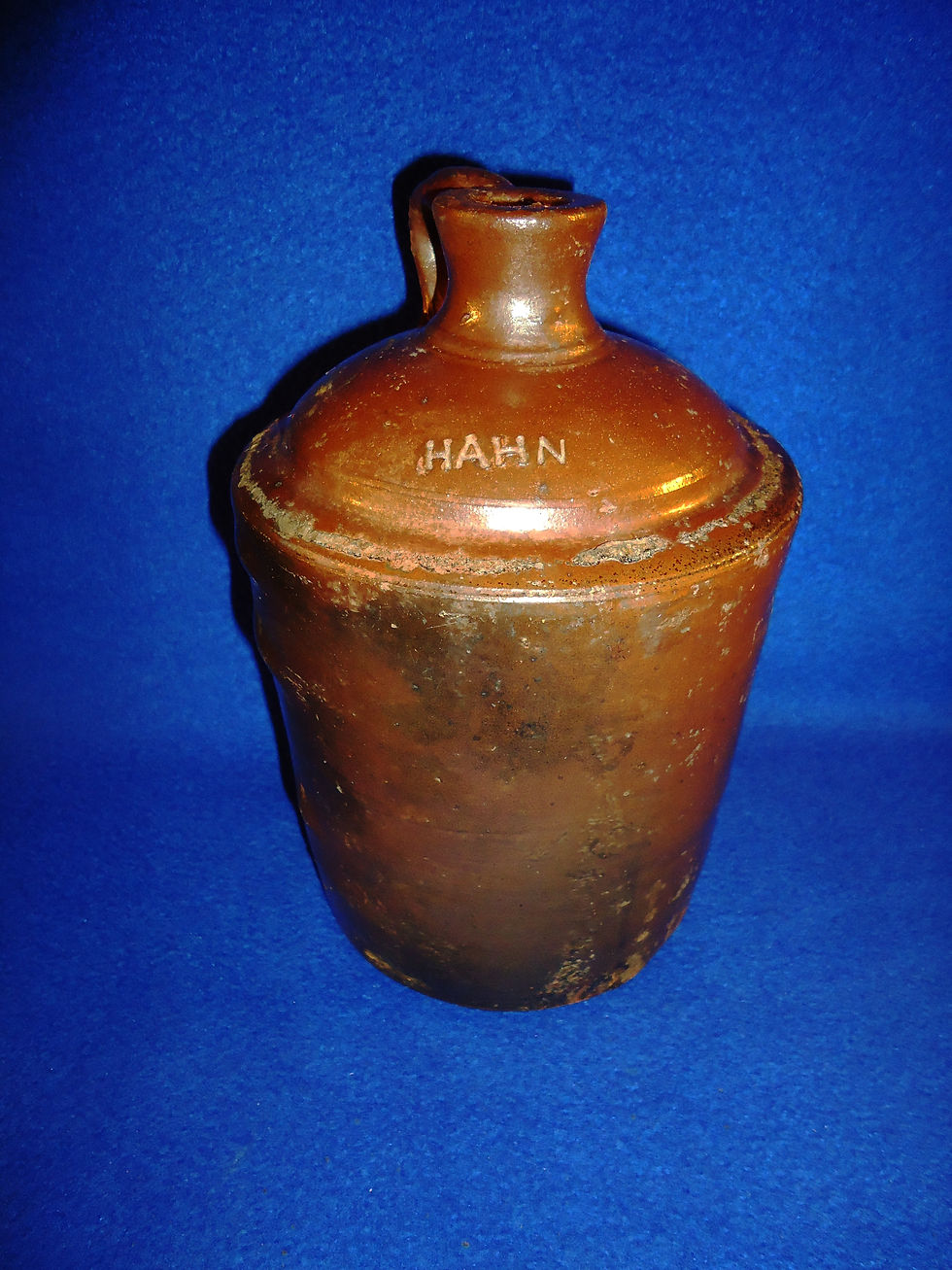 Hahn, Trenton, South Carolina Stoneware Jug #8875