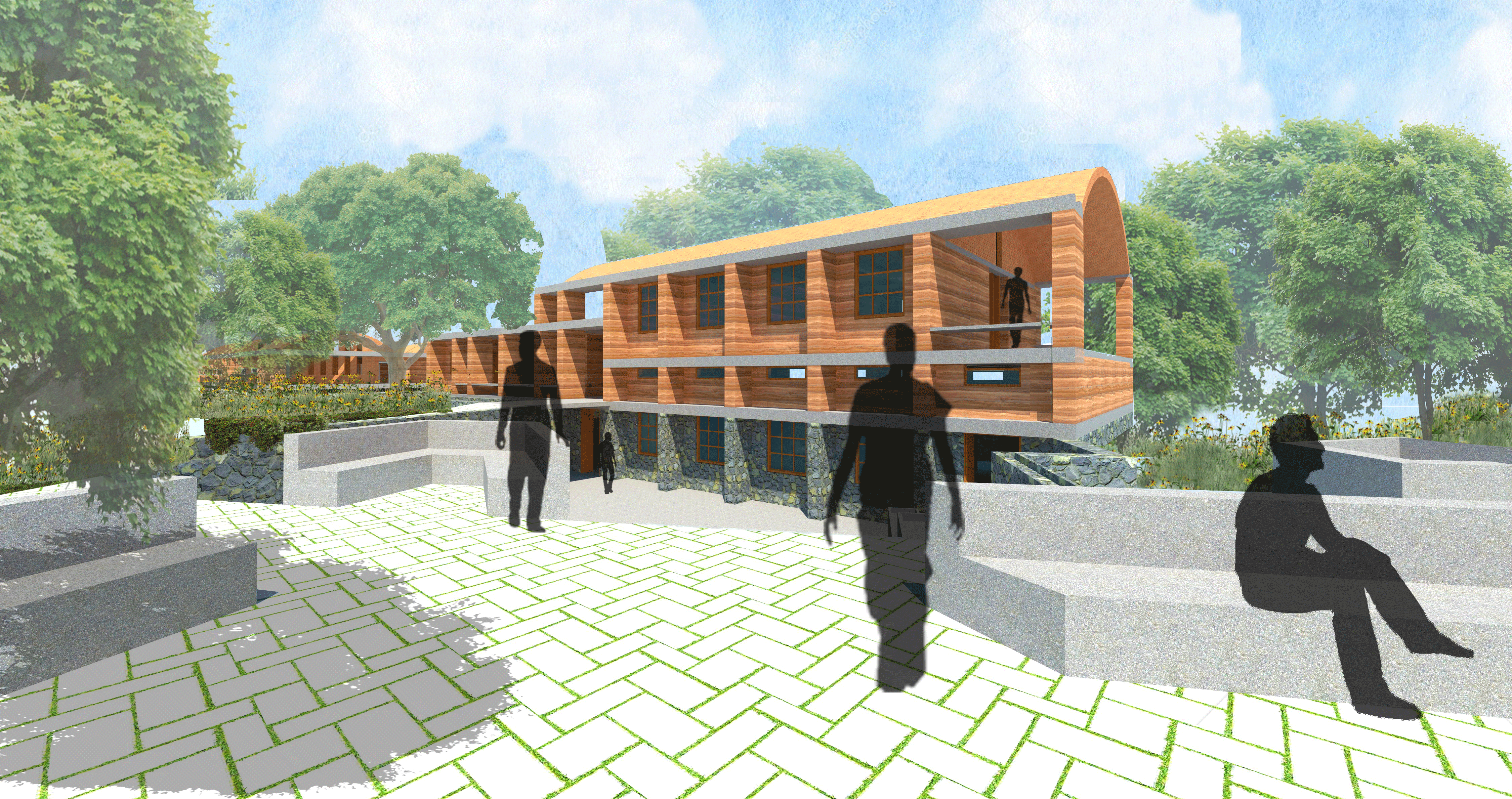 view-from-plaza-towards-entry-structure.gif