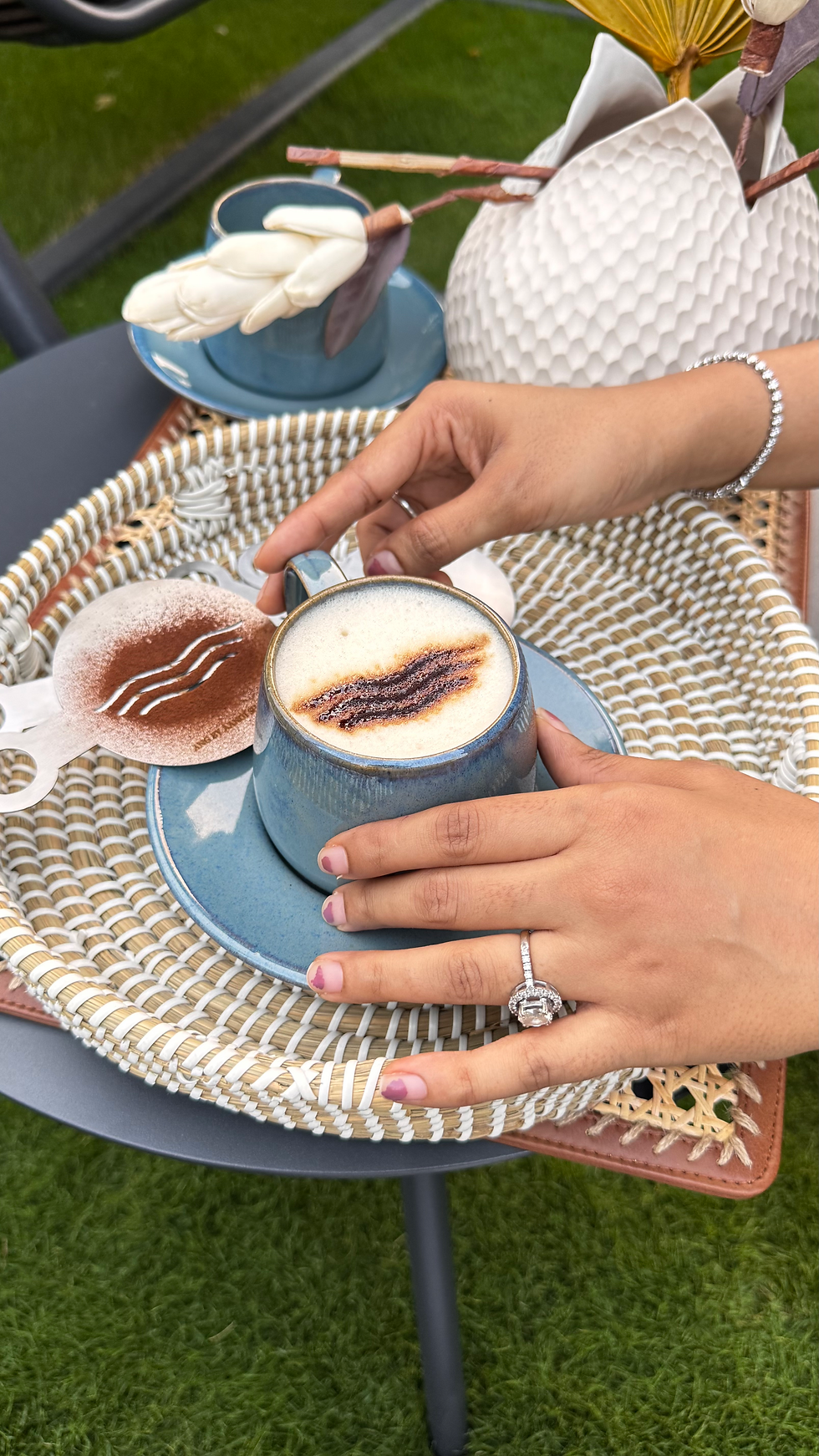 Thumbnail: Custom Coffee Art Stencils - Set of 2