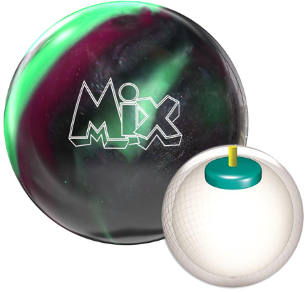 Storm Mix Purple/Jade/Steel Bowling Ball | Perfection Bowling Supply