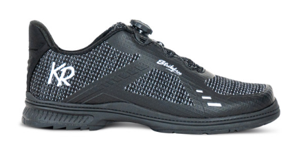 Thumbnail: KR Strikeforce Men's Jet FT Bowling Shoes - Left Hand - Black/Silver