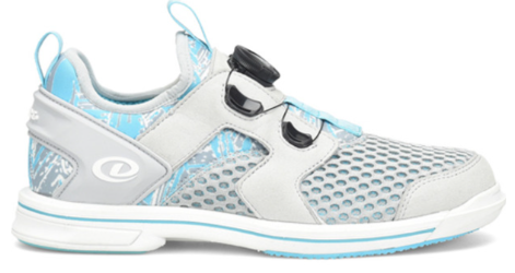 Dexter Women's DexLite Pro BOA Bowling Shoes - Grey/Blue - Right Hand