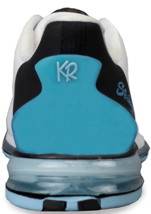 Thumbnail: KR Strikeforce TPC Unisex Hype Bowling Shoes - Right Hand - White/Black/Sky