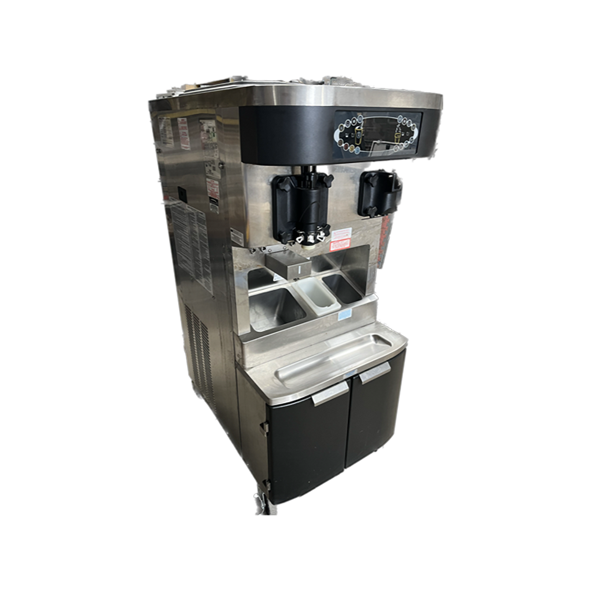 TAYLOR C602 HEAT TREATMENT COMBINATION SHAKE & SOFT SERVE FREEZER FLOOR STANDING