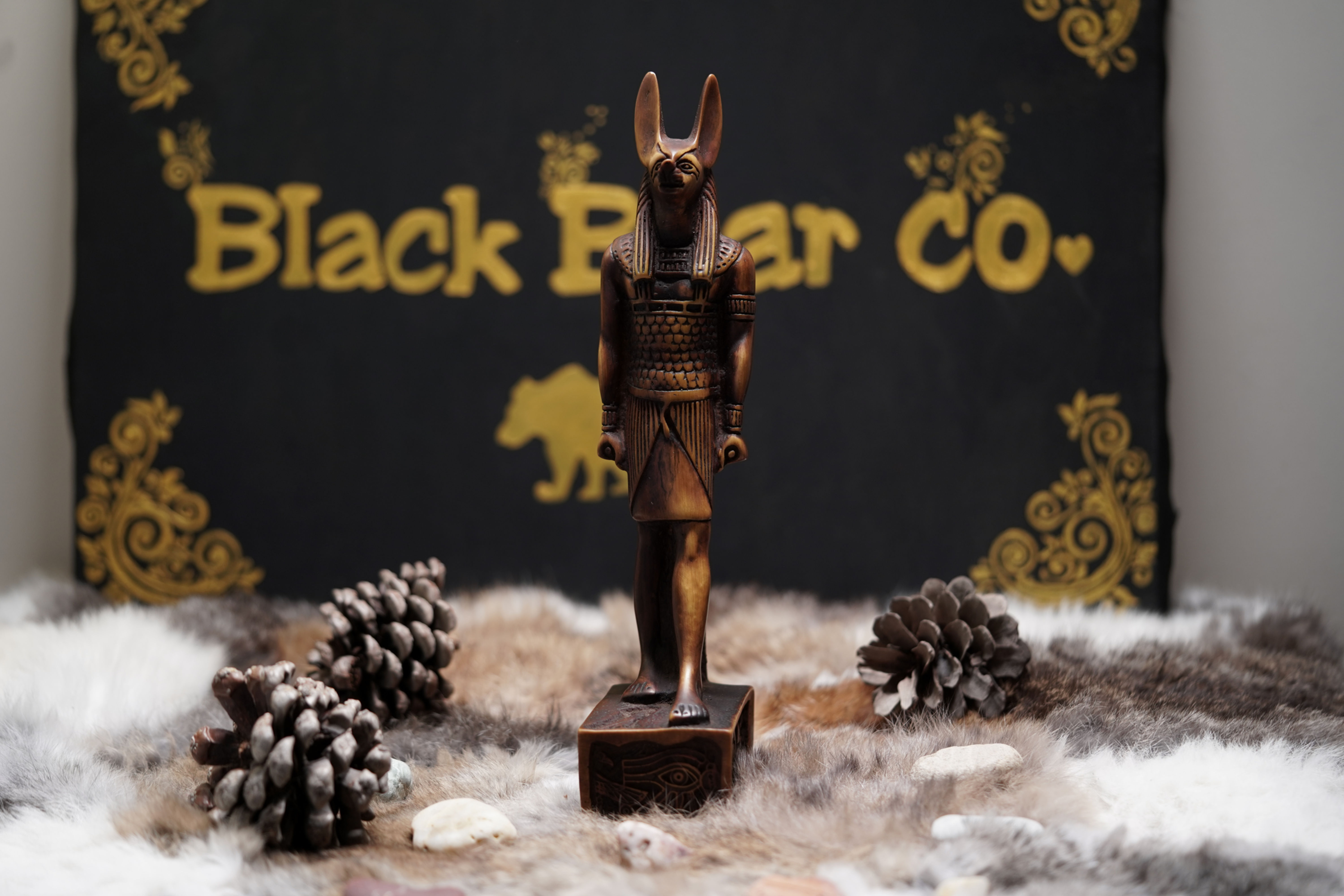 Brown Stone Horus 1KG - Full BodyStatue