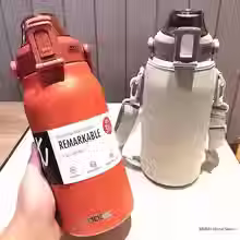 Thumbnail: Large Capacity Thermo Bottle Stainless Steel Thermal Water Bottle Tumbler Cold a