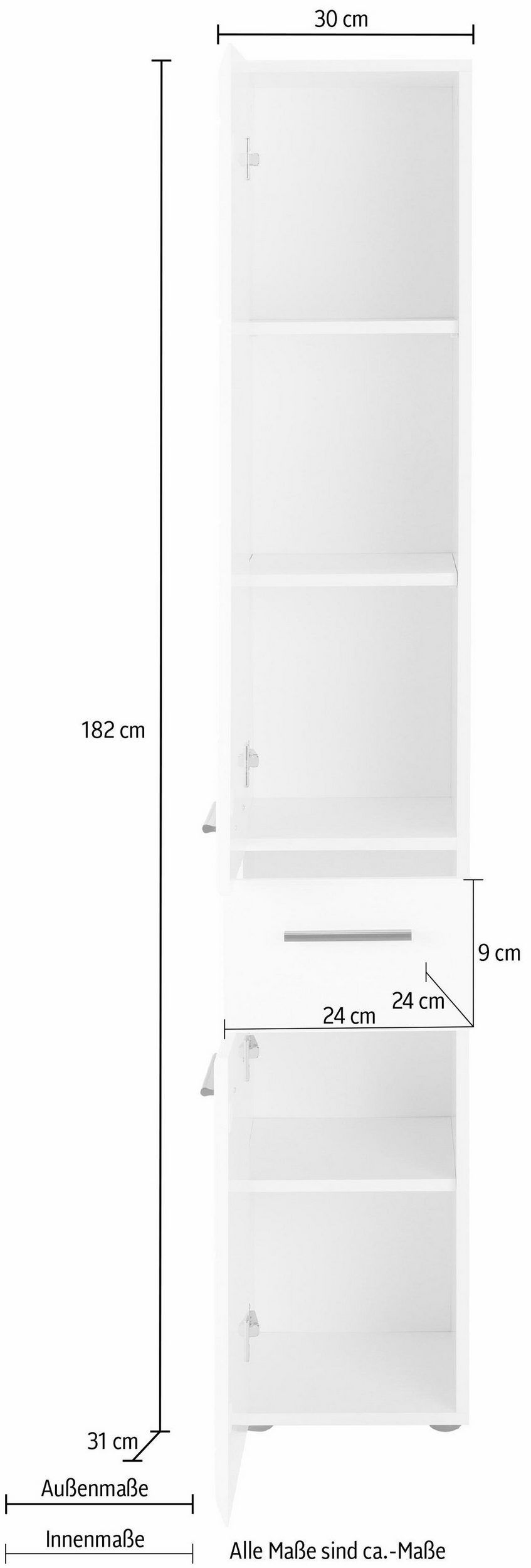 Thumbnail: Dulap Înalt Baie