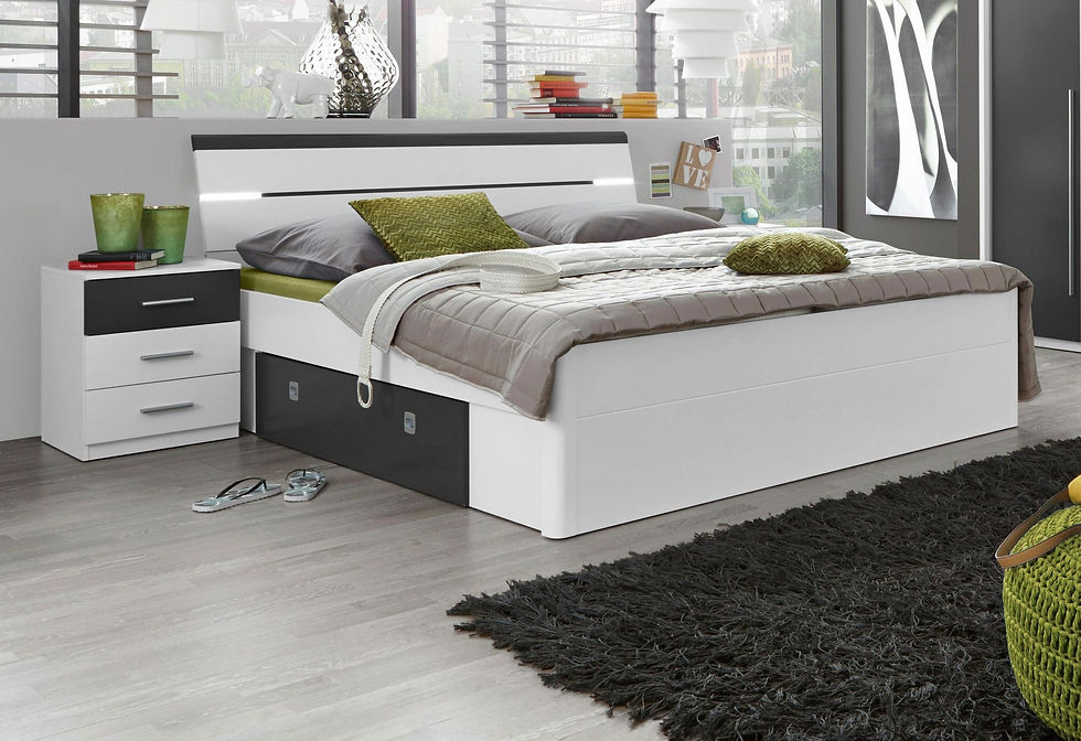 Thumbnail: Pat cu 2 noptiere