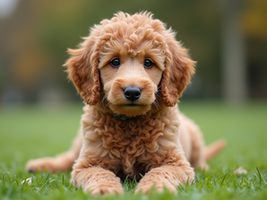 Standard Poodle Puppies as Future Service Dogs