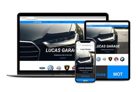 Lucas Garage: Based in Berkshire, Lucas Garage Ltd is a family-owned repair centre that provide an endless supply of vehicle services, from MOTs to Servicing and everything in-between!

This site includes Wix bookings, Wix forms, mobile optimisation, search engine optimisation, domain connection and much more!