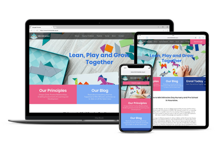 Mini Miracles Nursery: This esteemed traditional nursery in Hounslow wanted a new marketing website, that was also mobile friendly. I used the Wix platform so that it is easy to update and add a link to their parent portal.