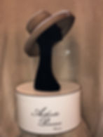 Miniature : CLOCHE « DIOR » PAILLE COUSUE GANSÉE 