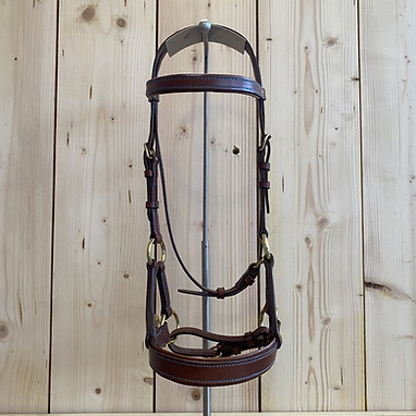 SIDE PULL CUIR HAVANE