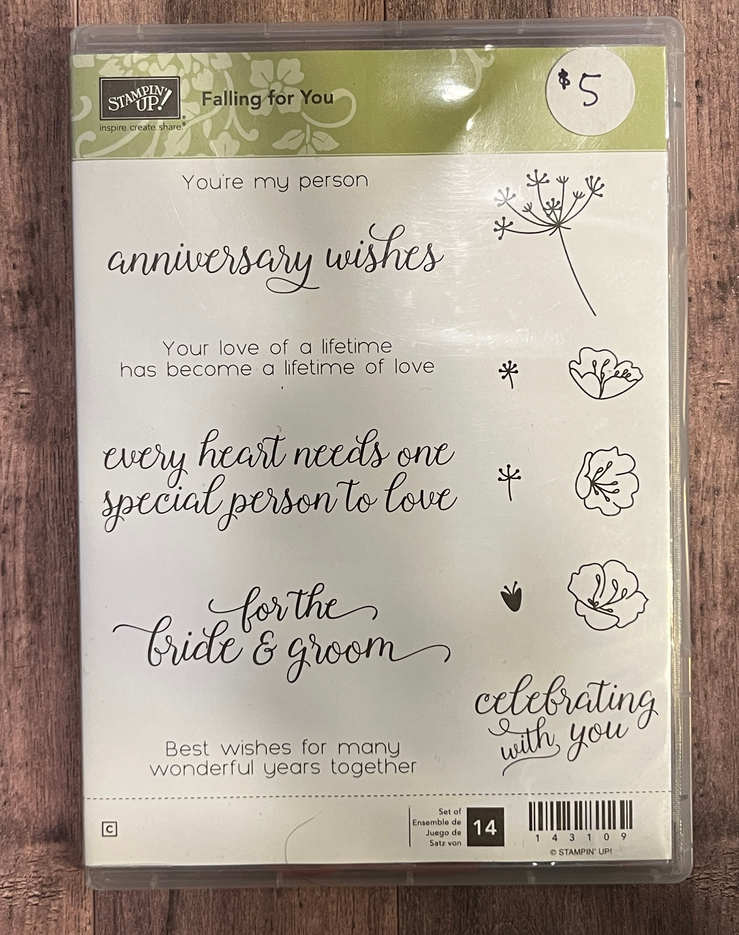Falling for You Stamp Set