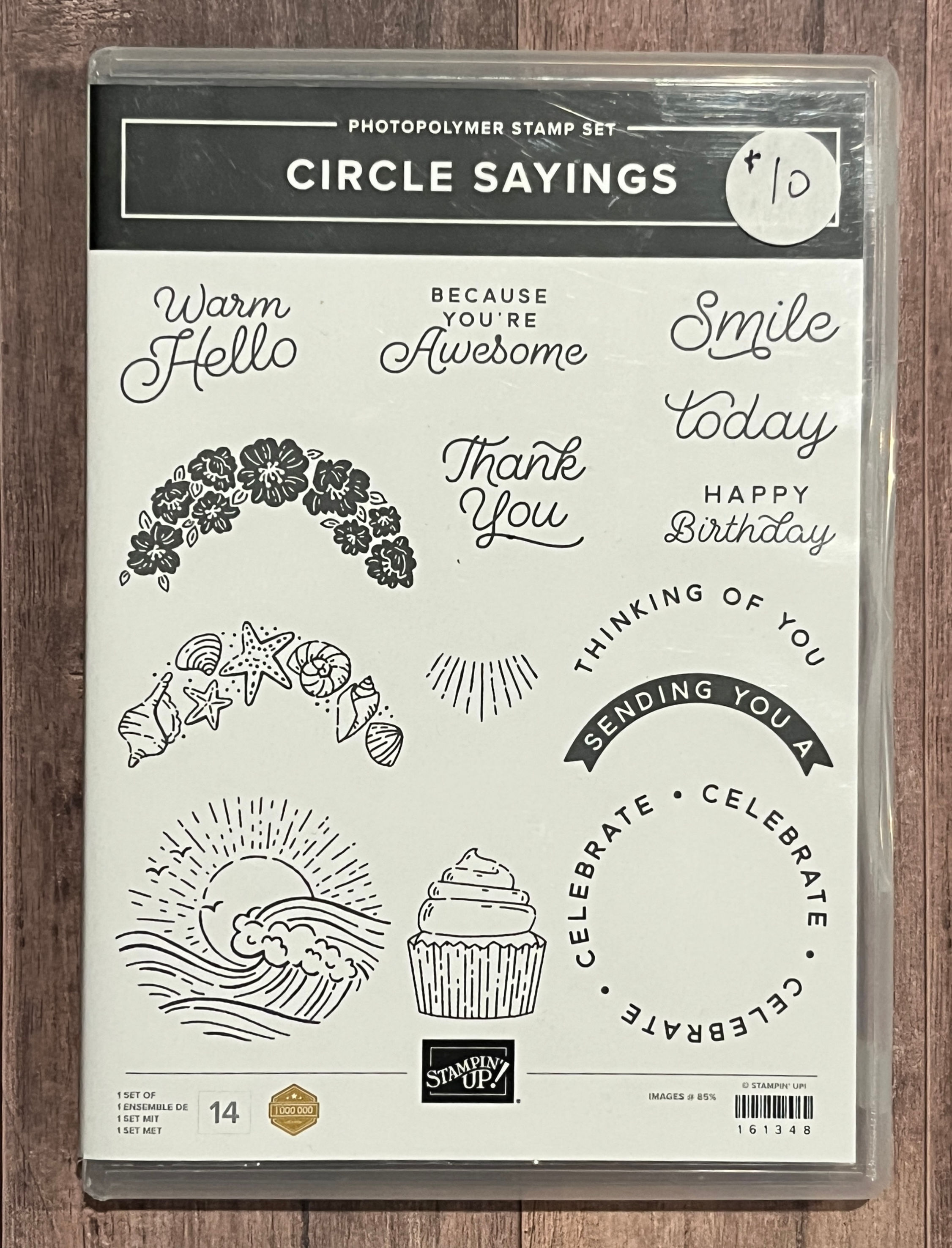 Circle Sayings Stamp Set