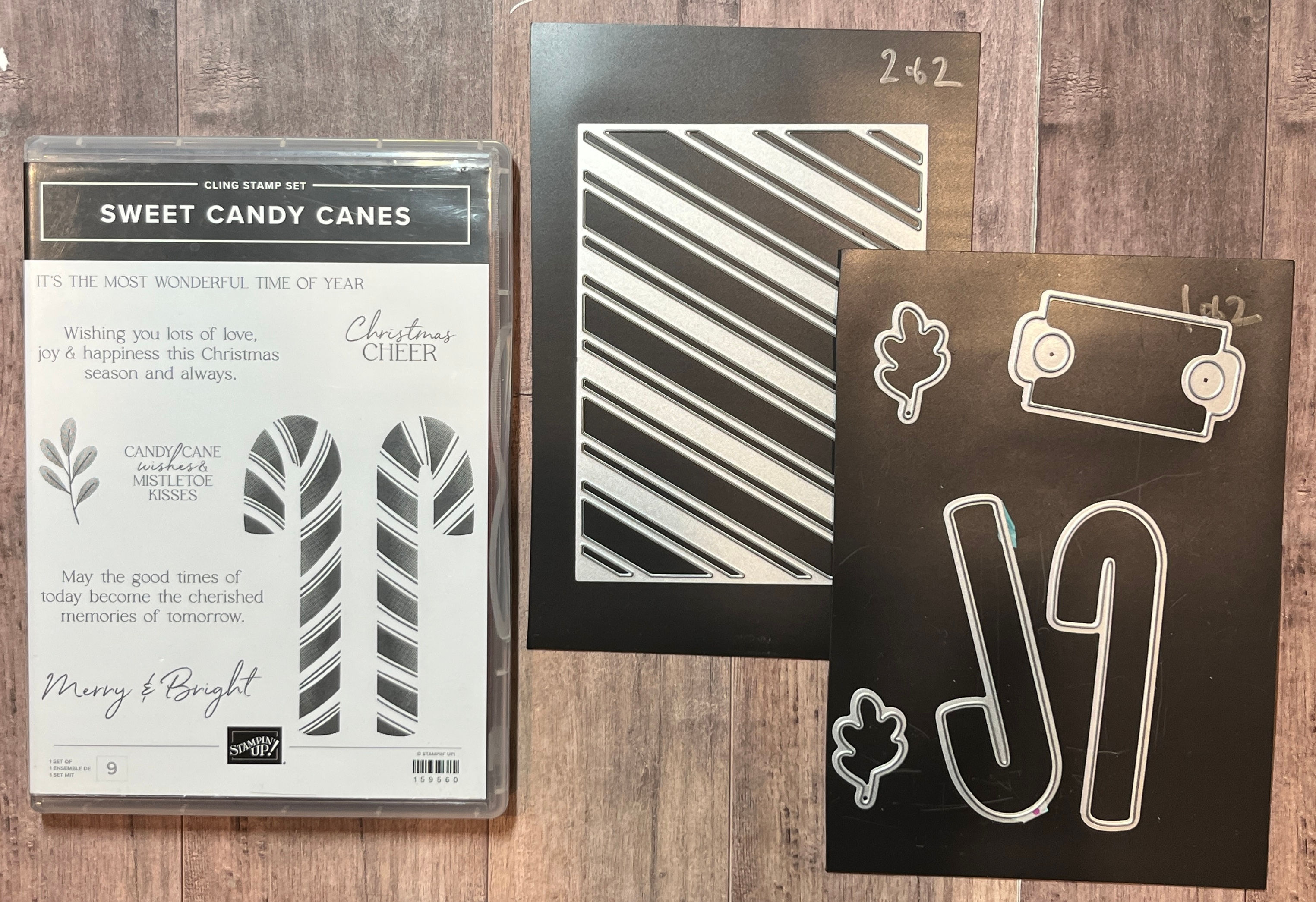 Sweet Candy Canes Bundle (Stamp Set & Dies)