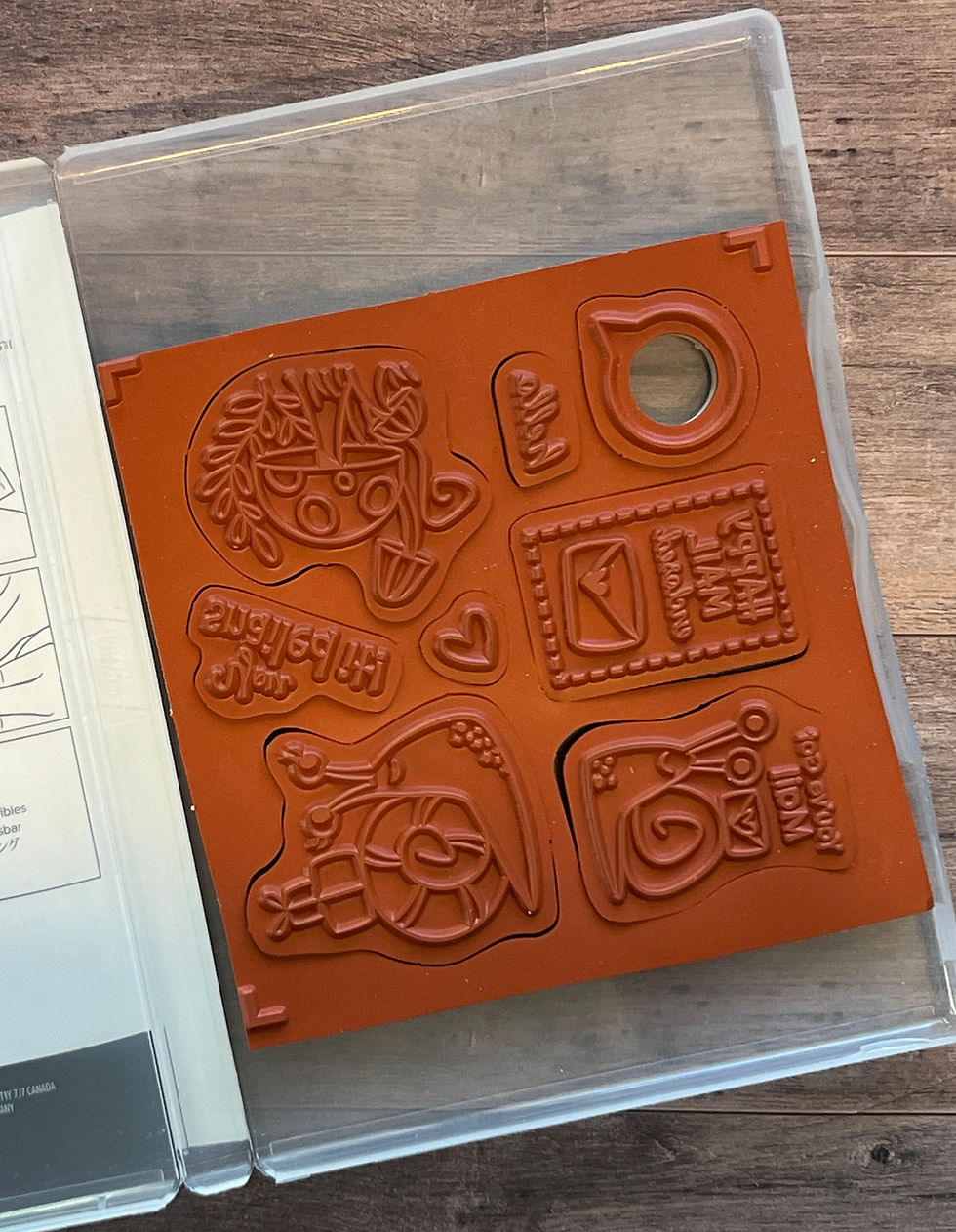 Thumbnail: Snailed it Stamp Set