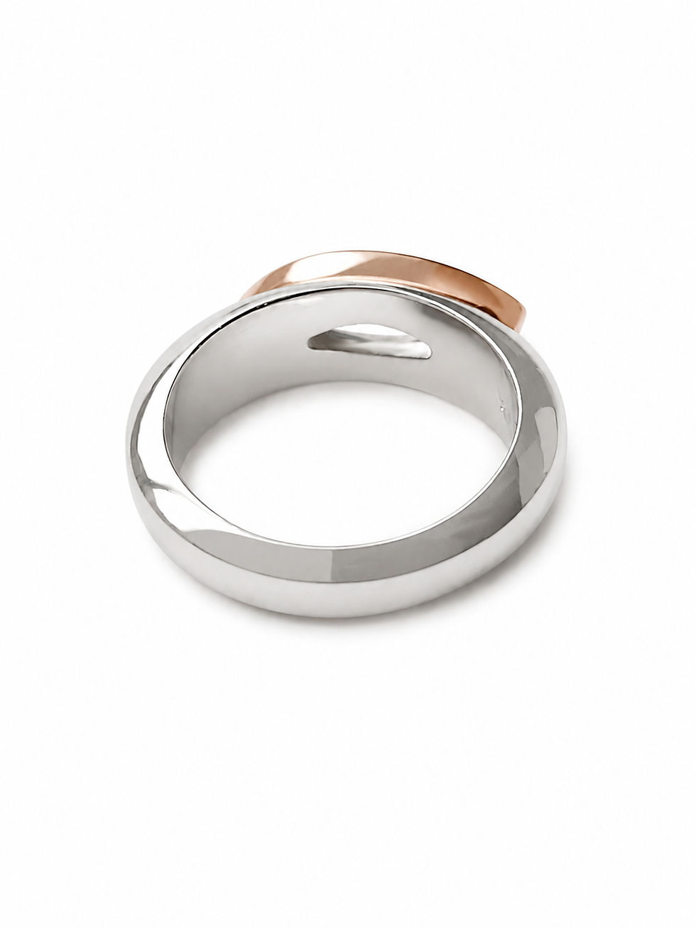 Thumbnail: 1.27 Carat Aquamarine Marquise Ring in 18k White- and Rosegold