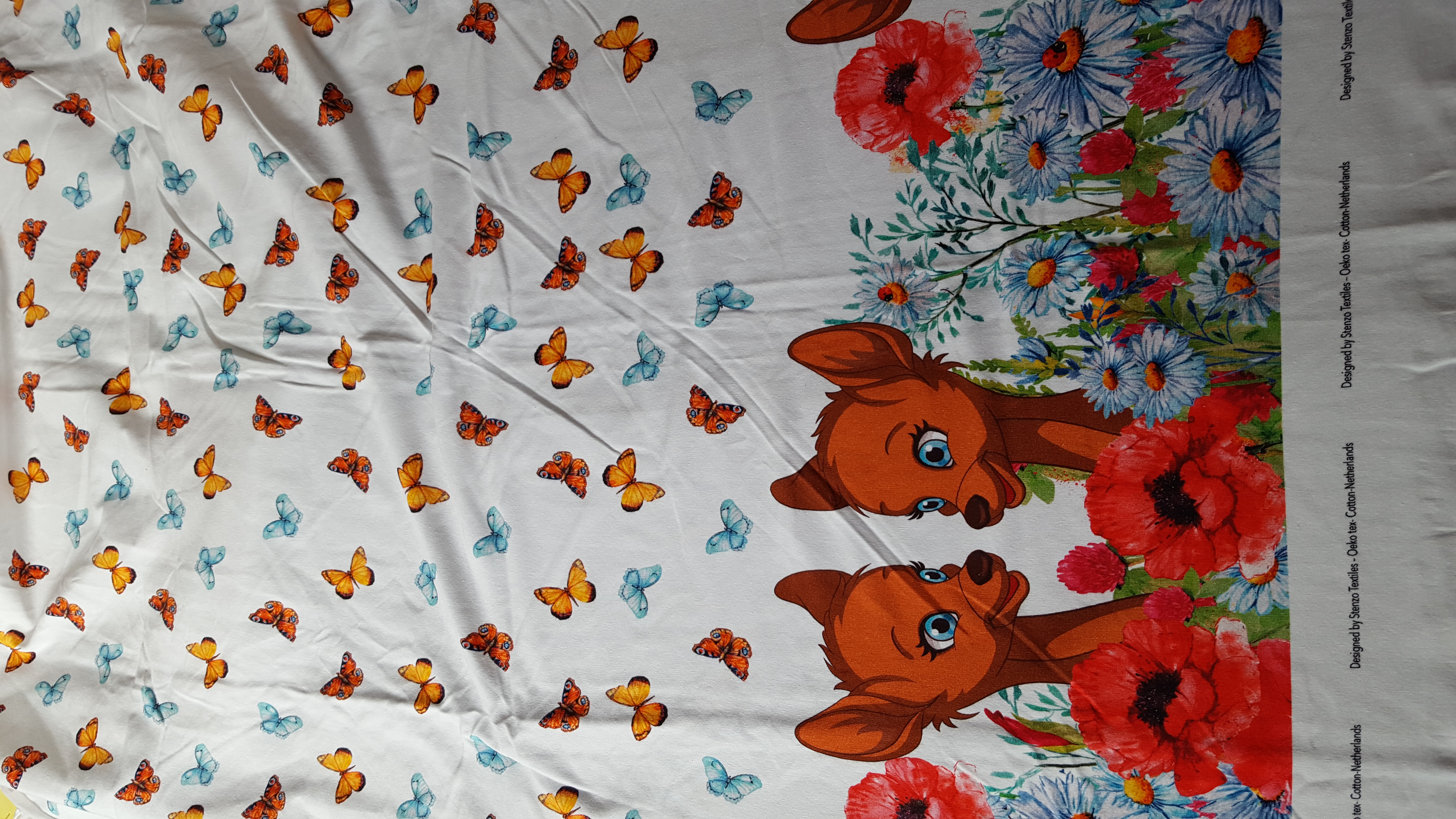 Hertjes en vlinders