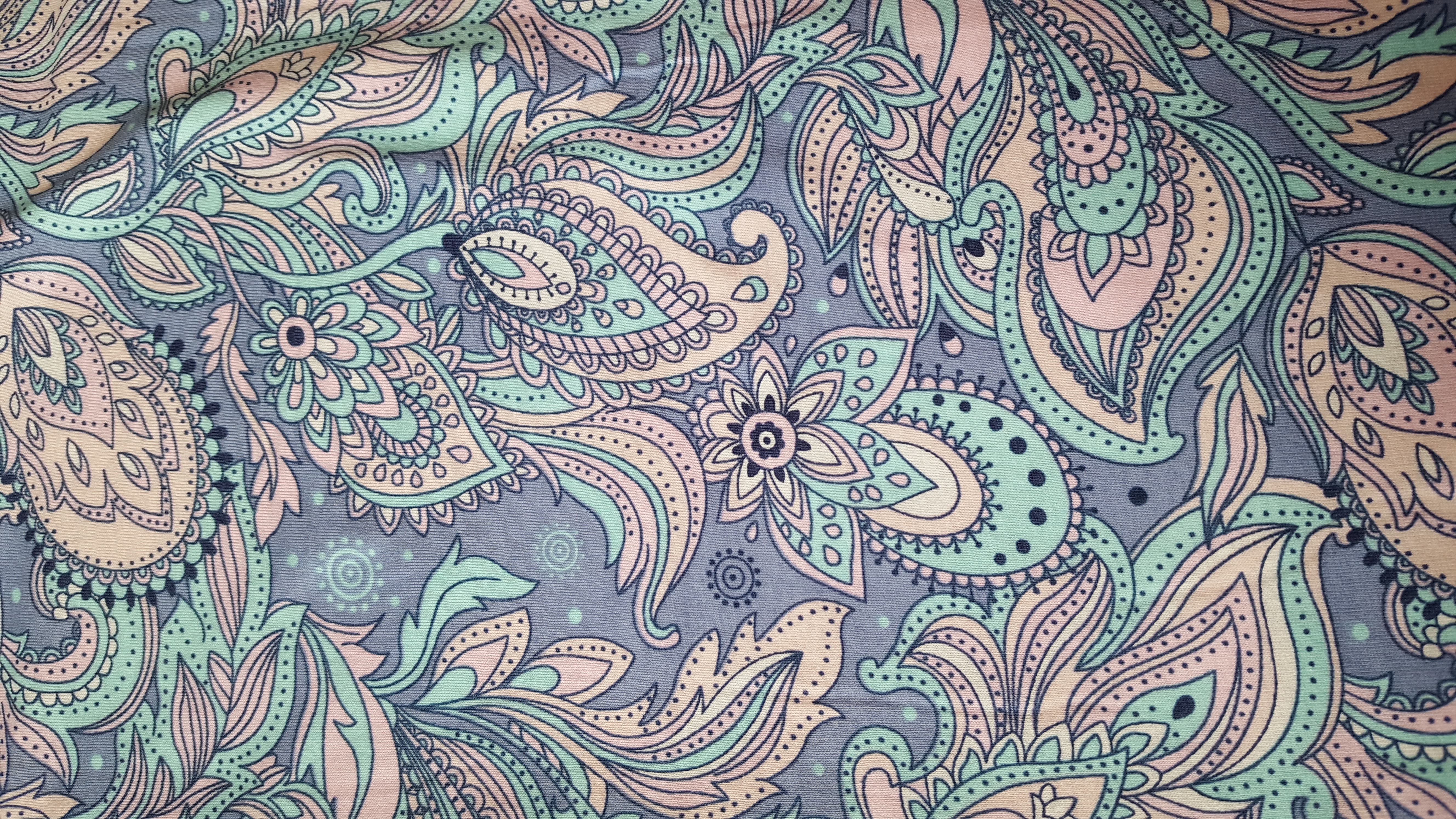 Paars pastel mandala
