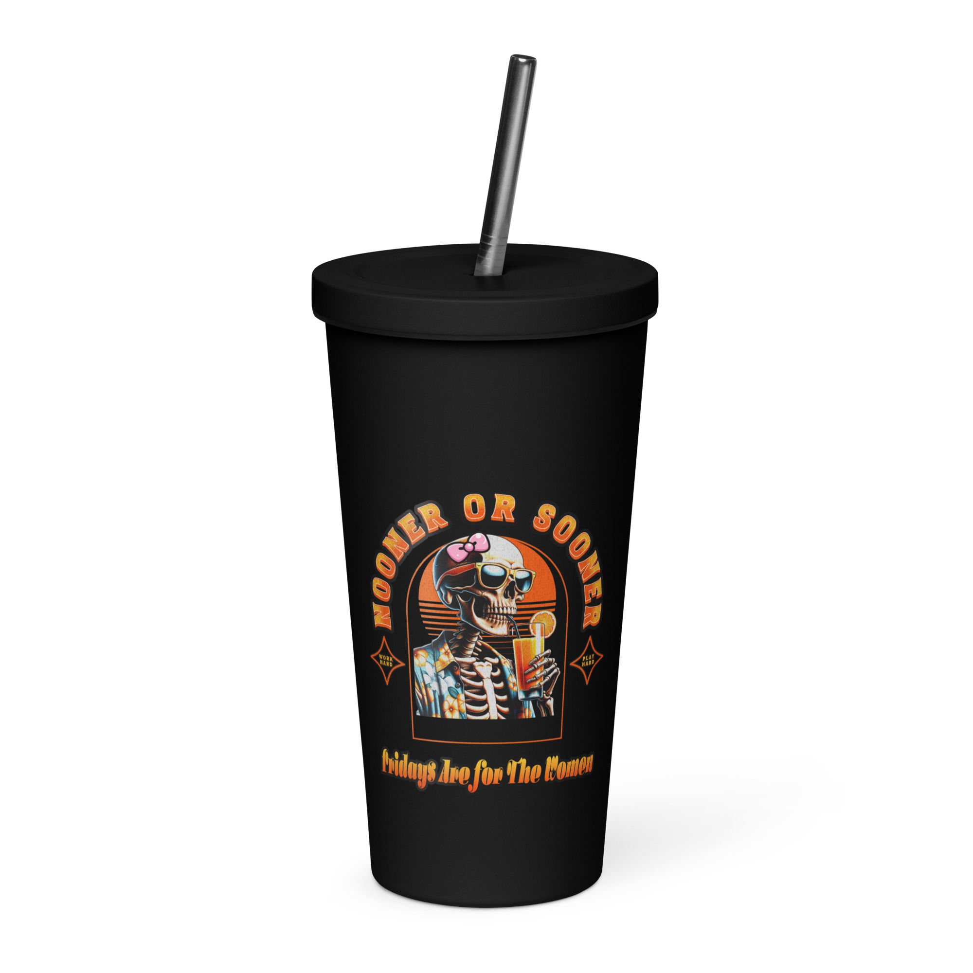 HBIW Nooner or Sooner Friday's Are For The Women Insulated 20oz Tumbler