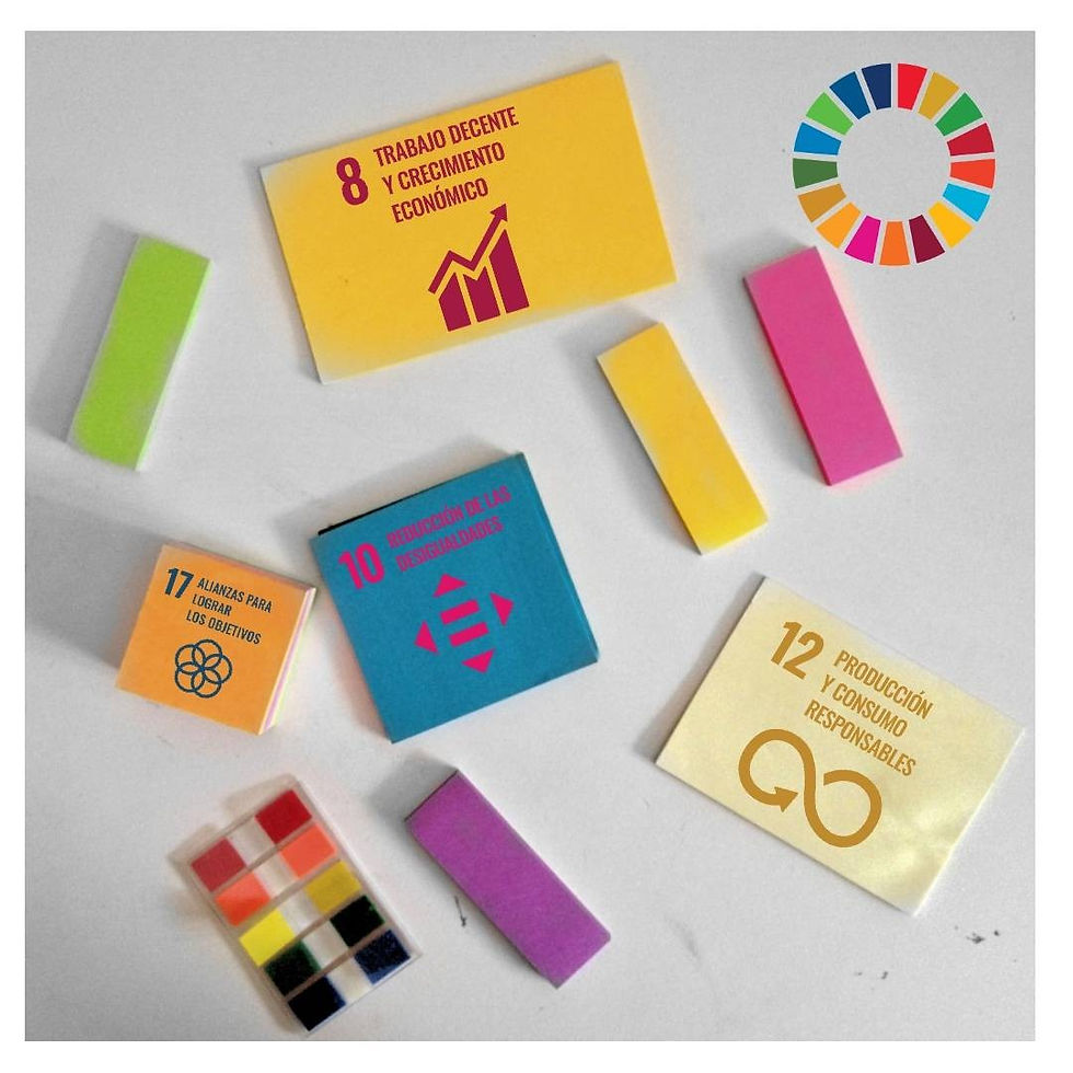 Imagen de los ODS que son prioritarios para InspiraRSE