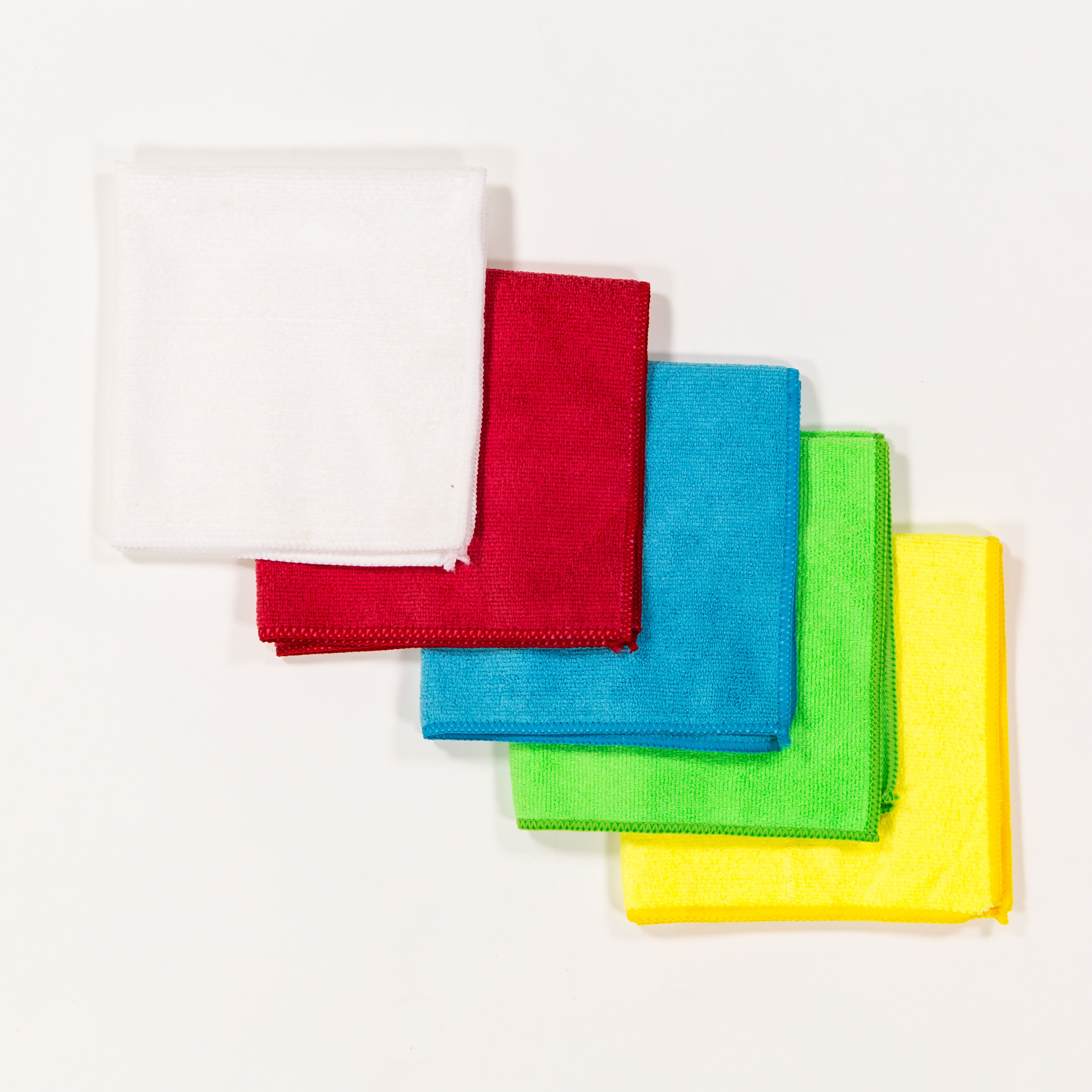 280gsm WOVEN MICROFIBRE CLOTH - 38cm x 38cm MULTICOLOUR