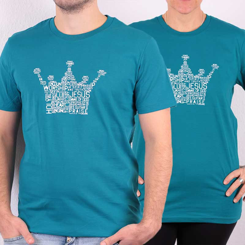 Miniaturbild: Premium Shirt Lobpreiskrone