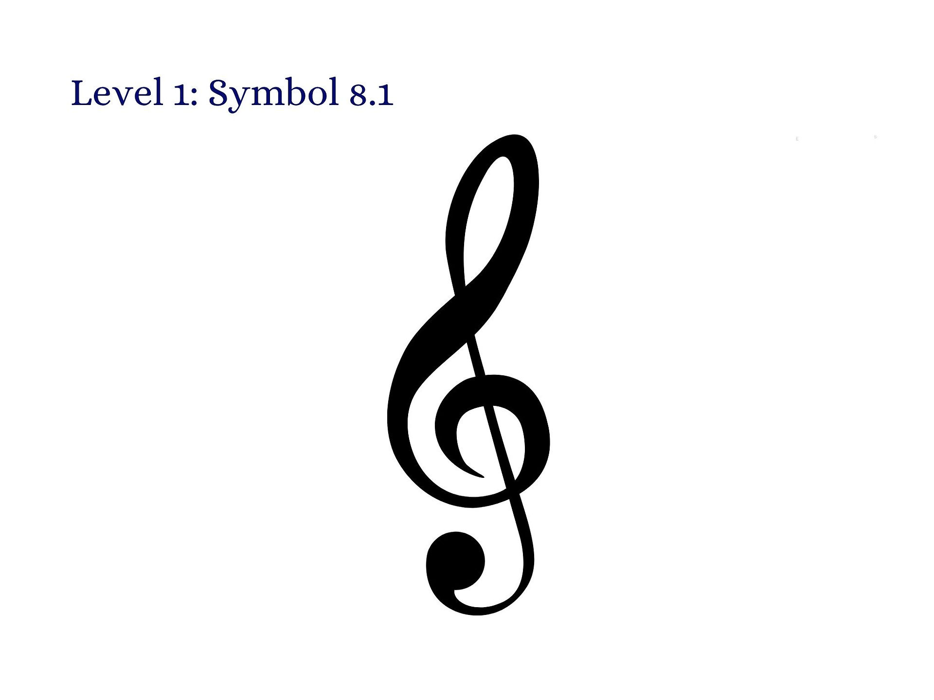 Treble Clef