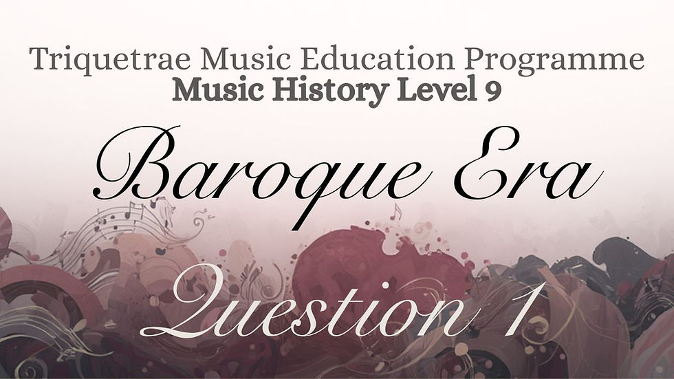 The Basso Continuo: The Engine of Baroque Music