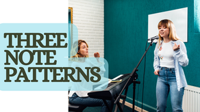 Three note patterns header image