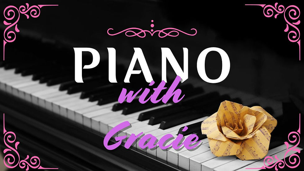 Gracie's Piano Blog