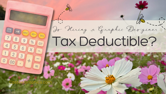 Graphic Designer Tax Deductible