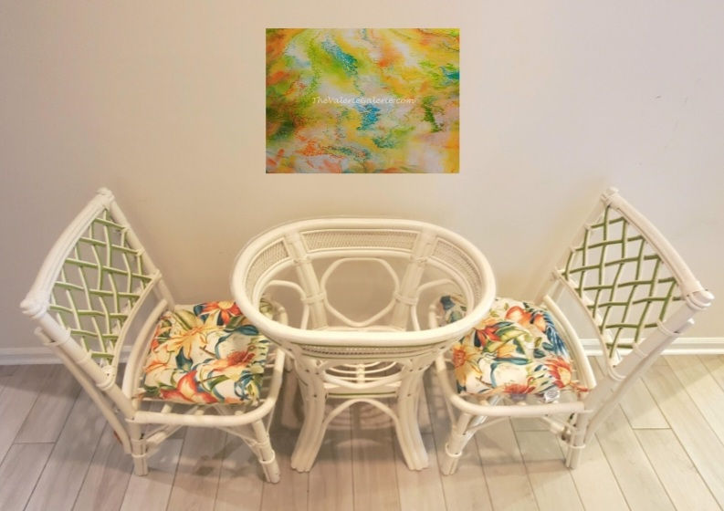 3~PIECE RATTAN BISTRO SET