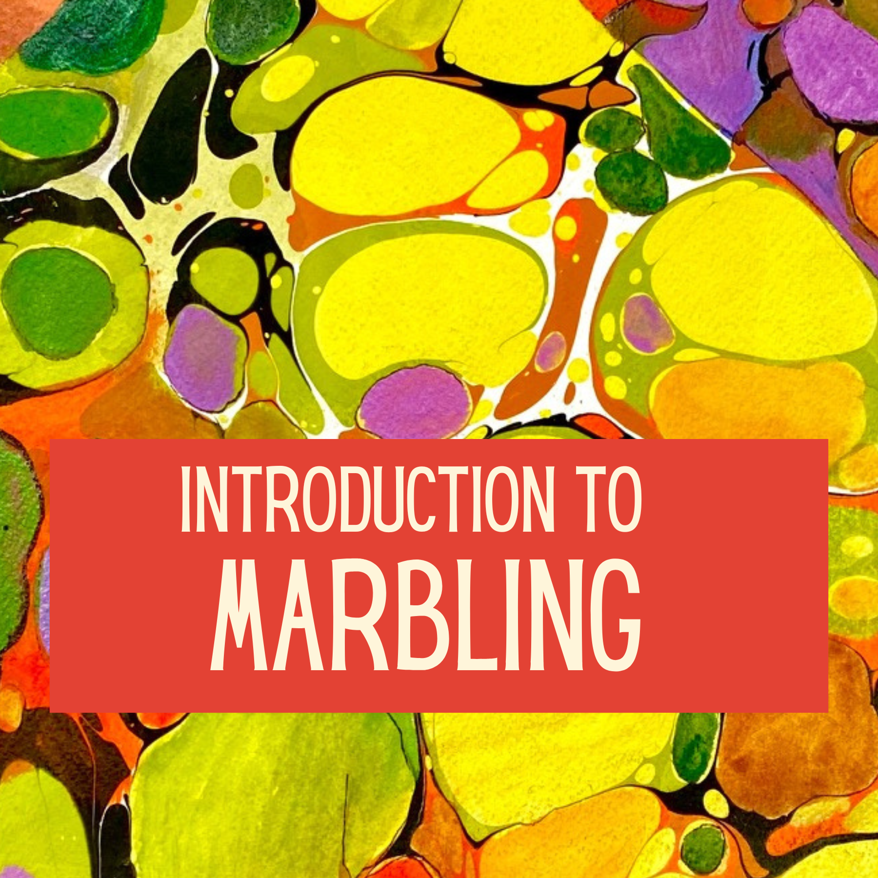 2026 Marbling Workshops: Intro to Marbling