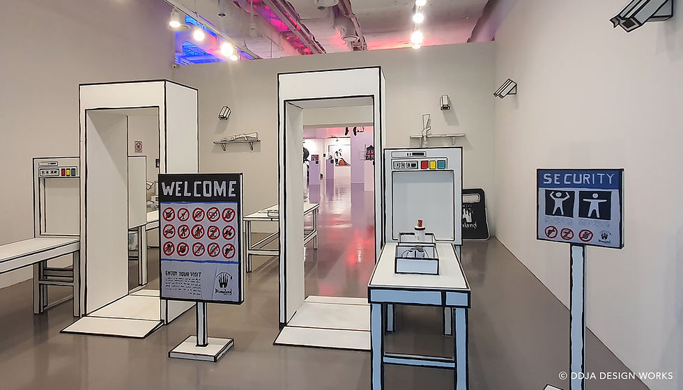 디디자, 인테리어, 전시, 뱅크시