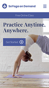 Deportes y Recreación plantillas web – Yoga por pedido