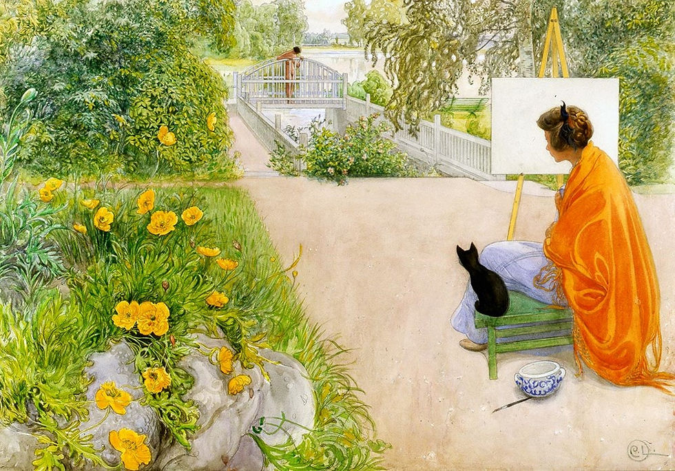 Miniature : LE GRAND LIVRE DE CARL LARSSON