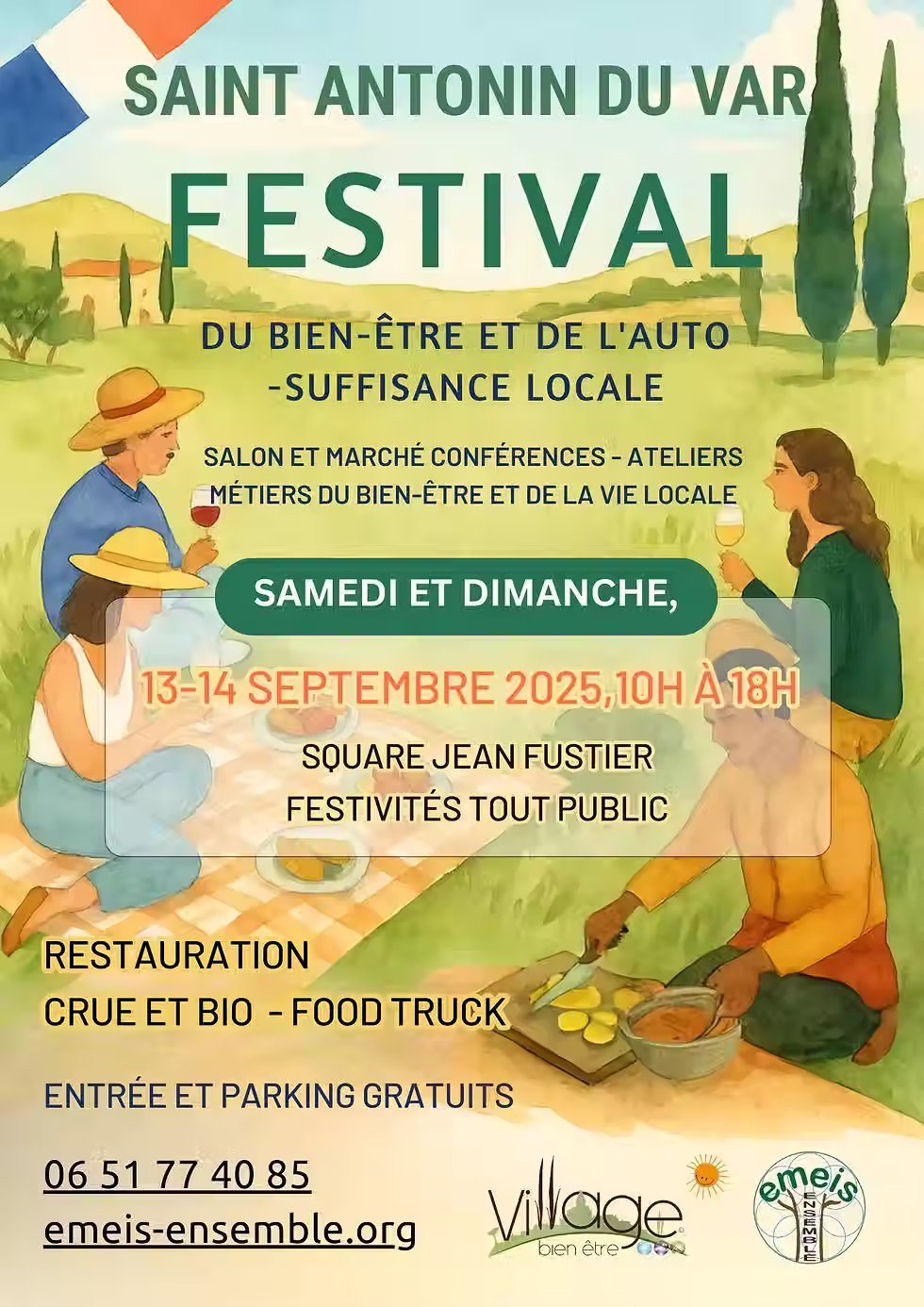SAINT ANTONIN DU VAR FESTIVAL DU BIEN-ÊTRE ET DE L'AUTO-SUFFISANCE LOCALE