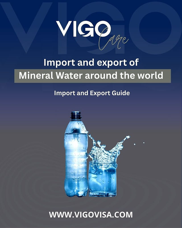 Import and Export of Mineral Water - Import and Export of Mineral Water Guide