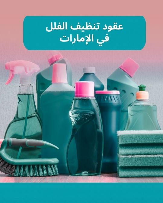 عقود تنظيف الفلل في الإمارات - البرامج الدورية وشروط التعاقد لتنظيف الفلل في الإمارات