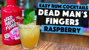 Dead Mans Fingers RASPBERRY Rum as a Raspberry Mai Tai
