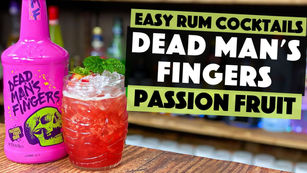 Dead Mans Fingers Passion Fruit Rum Cocktail | Passion Fruit & Strawberry Daiquiri