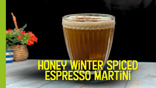 Honey Spiced Espresso Martini 