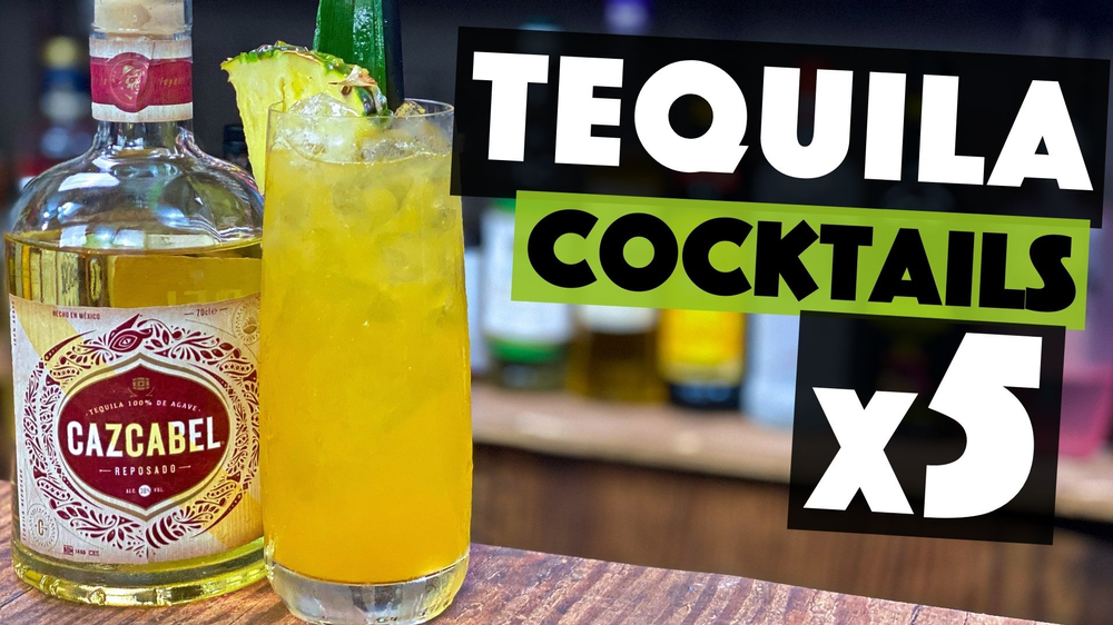 5 EASY Tequila Cocktails to make at Home 5 EASY Tequila Cocktails to make at Home